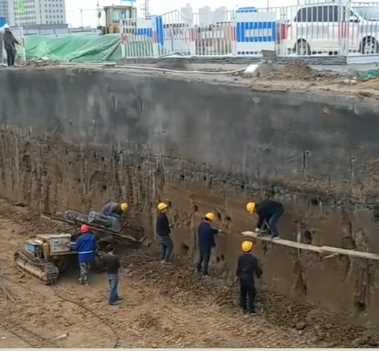 信阳罗山县土钉墙支护