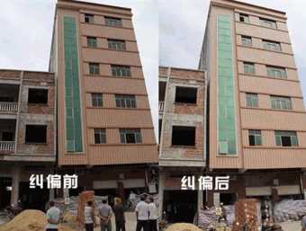 信阳罗山县倾斜纠正